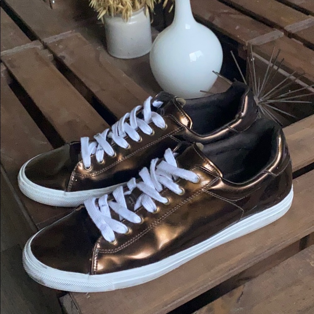 Zara Metallic Mens Sneakers